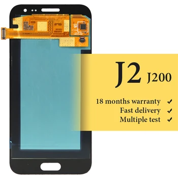 Top za J2 LCD ekran od 5 inča za mobilni telefon J200 J200Y J200F LCD zaslon zamjena graditi test je dobar