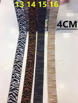 Traka se protežu ispis zebra 4cm цветастая, šareni elastična traka zebre,elastična traka zebre,XERY191218M