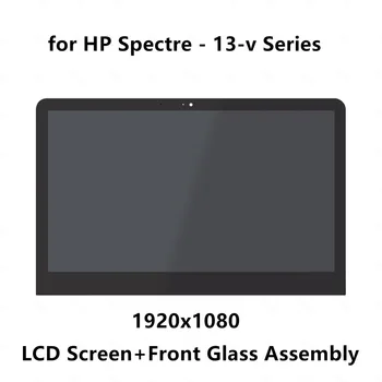 Za HP Spectre 13-v138tu 13-v140tu 13-v141tu 13-v142tu 13-v039tu 13-v101tu Prednje Staklo IPS LCD Zaslon Zaslona Sklop Non Touch