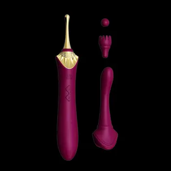 ZALO BESS G-spot Vibrator Fin Mekan Silikon Stimulacija Klitorisa Vaginalni Maser Vibrator Dildo Za Adult Sex Igračke za Žene