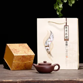 Zisha lonac u rasutom stanju, originalan, privatna graviranje Исинского tea сервиза, male poklopac sjemena lotos čaj poklon