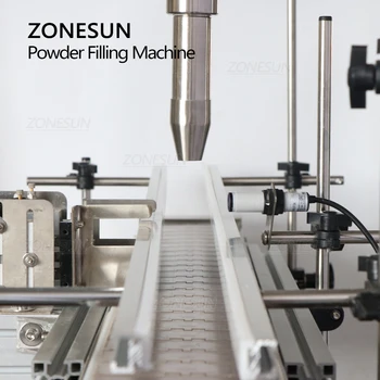 ZONESUN ZS-FM3A 50-500g Automatski stroj завалки bušilica prah mjerenjem Zapremina 6L Sojino brašno brašno mlijeko čili paprike u prahu