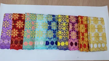 Švicarski cvjetne čipke Tkanina s Afričkim po cijeloj površini afričkih Tkanina Haljine za Žene Udata 5 Metara U stranci CDW 436
